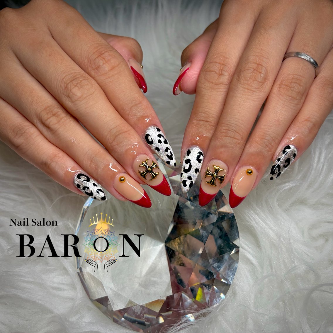 ネイル フレンチネイル ハンドネイル ☆SAKI☆ BARONのネイルデザイン