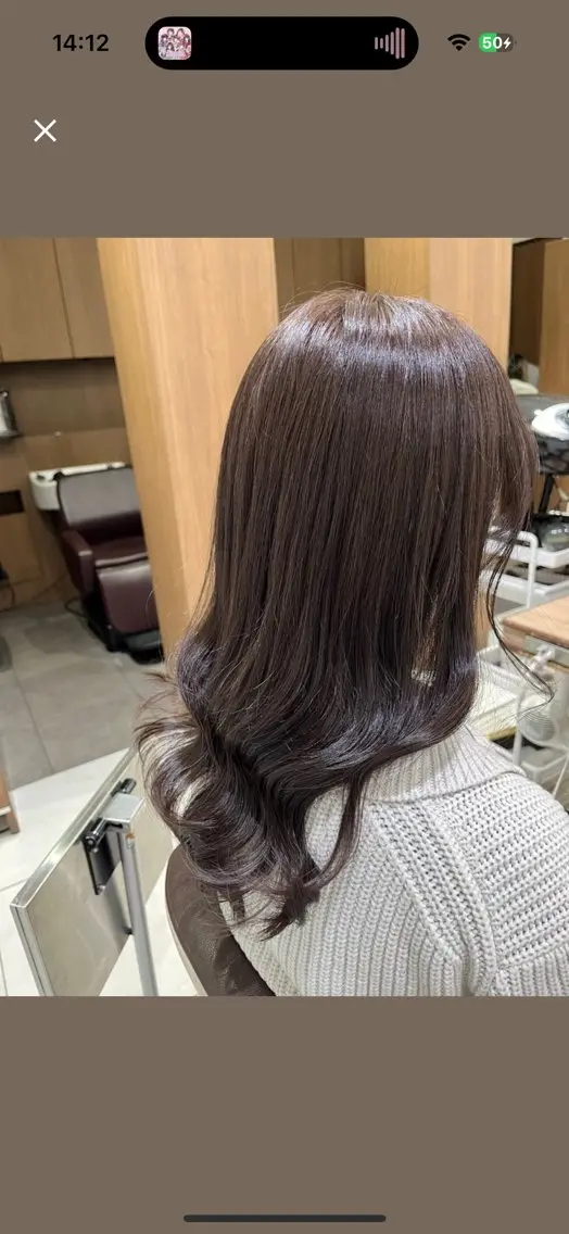 ロング カラー ✨髪質改善縮毛矯正 ✨輿水のヘアスタイル