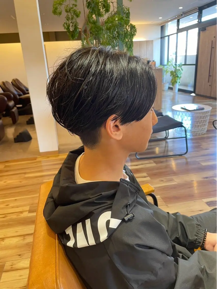 高校生メンズカットの写真