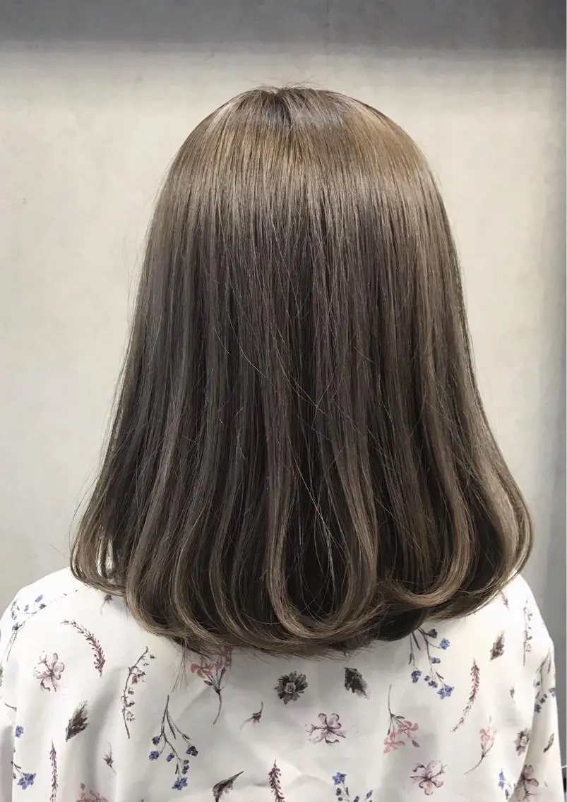 【⠀艶色✨透明感イルミナカラー⠀】イルミナカラー➕Cut➕ケアトリートメント💐💐の写真