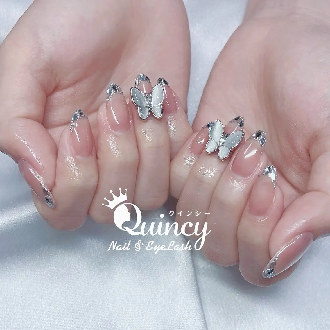 ネイル ハンドネイル Quincy ネイル&アイラッシュのマツエク・マツパデザイン