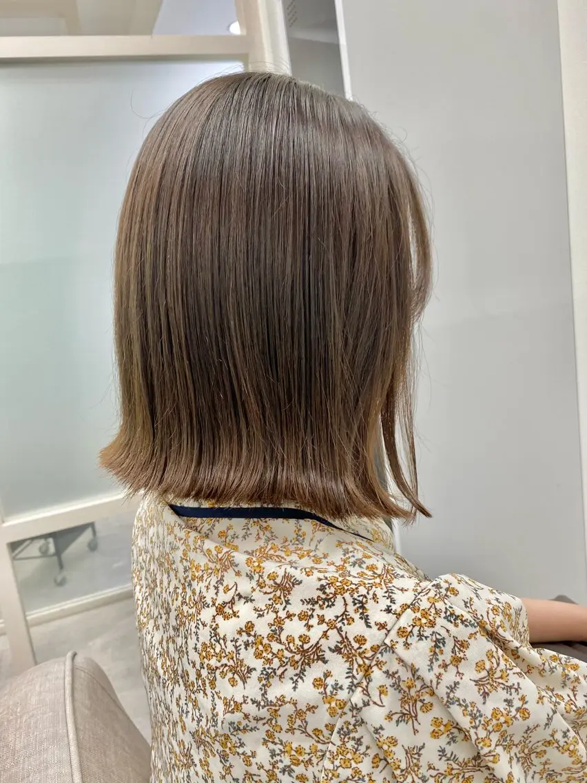 似合わせカット+oggiotto6行程TR+マイクロバブル🎀の写真