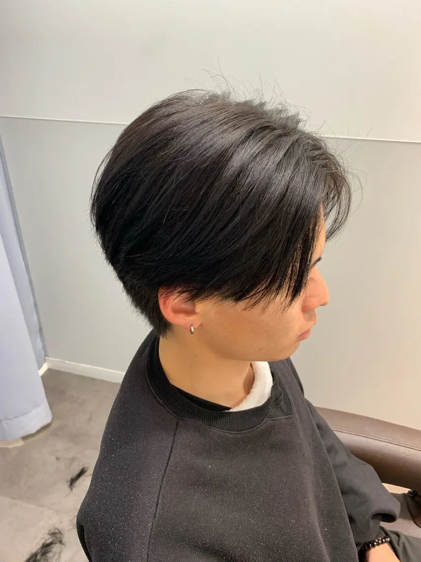 ショート カット 大江 晃人のヘアスタイル