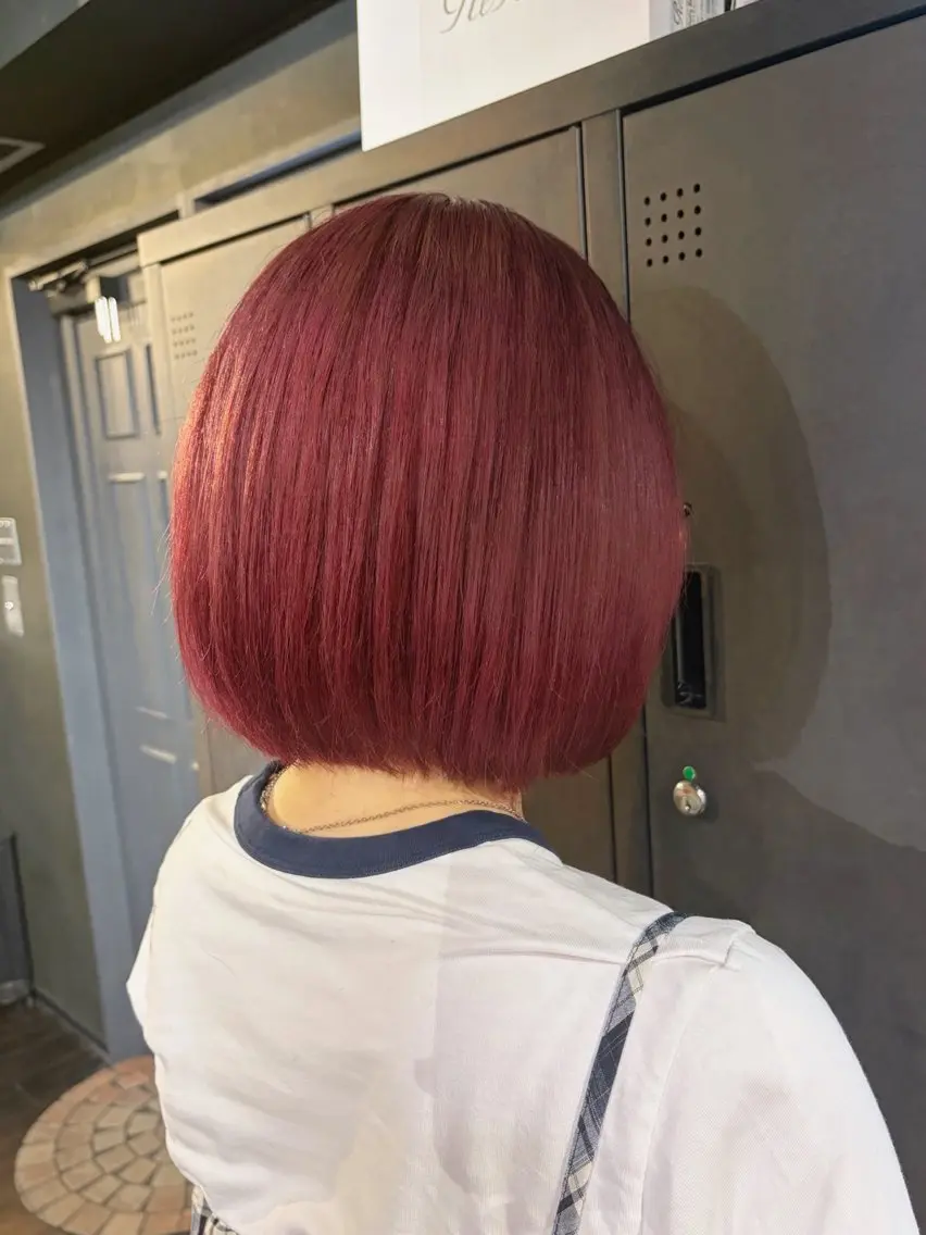 ショート ヘアカラー 三木優花🫧 大人可愛い製造機🫧のヘアスタイル