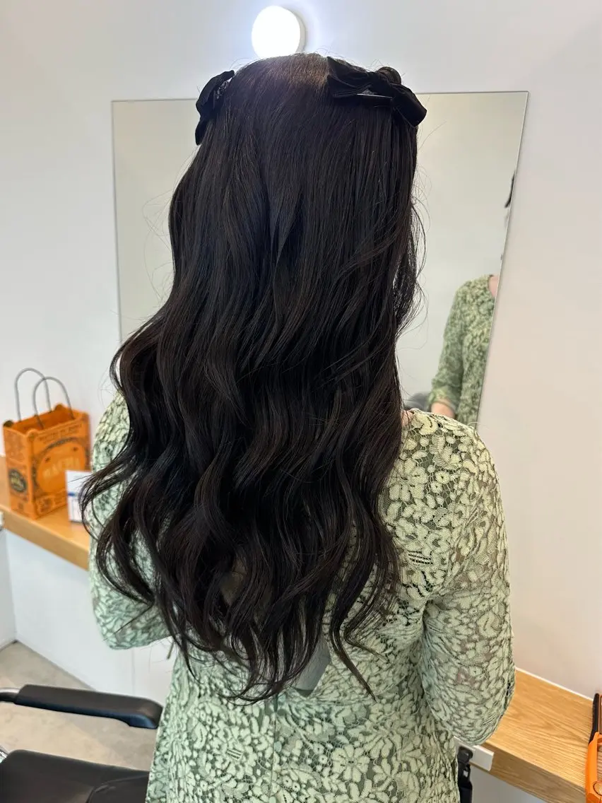 ロング ヘアアレンジ ヘアセット レイヤー/ナチュラル 💐nao.のヘアスタイル