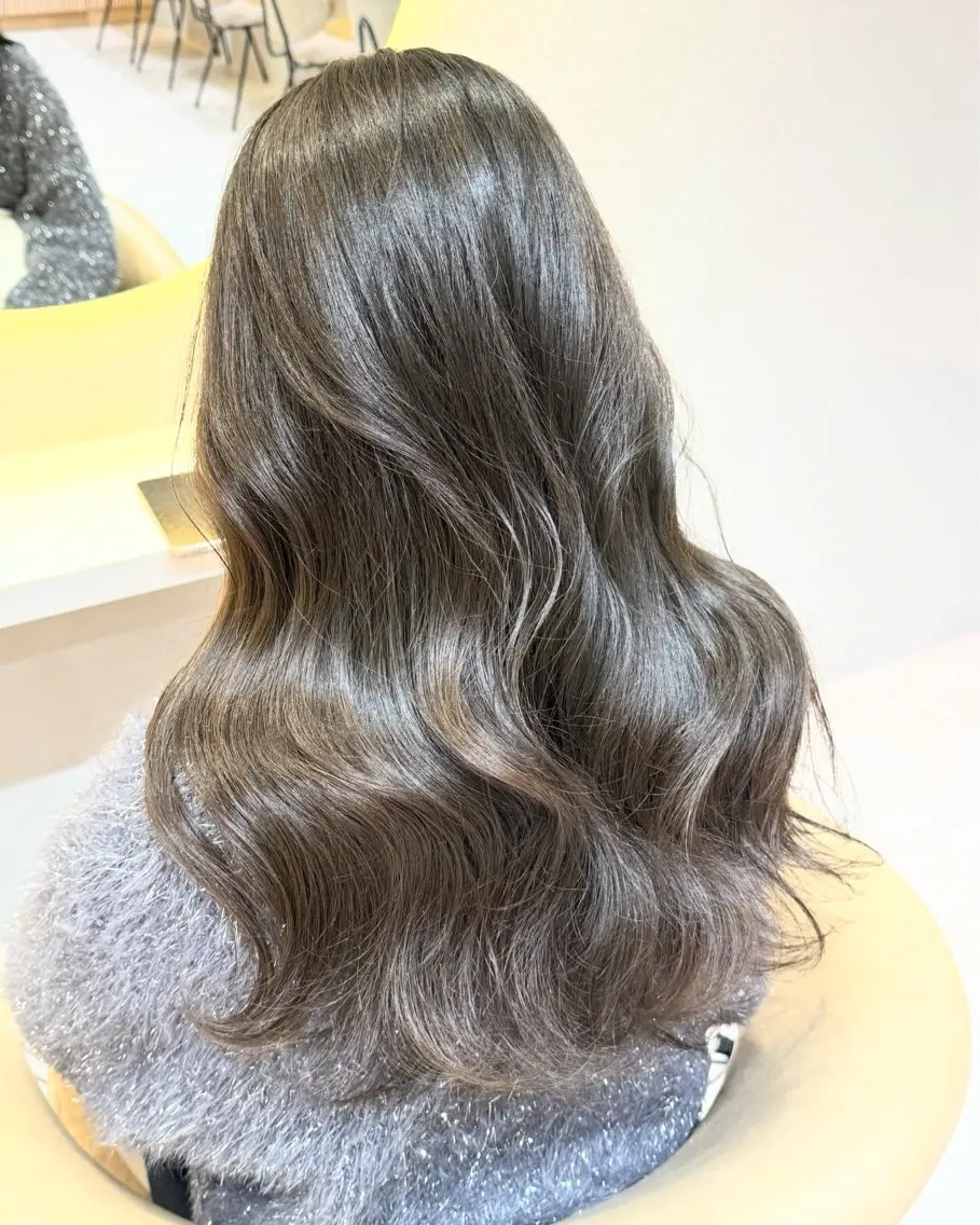ロング ヘアカラー トリートメント 🩵縮毛矯正・ボブ 岩原朋也🩵のヘアスタイル