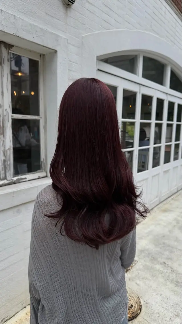 ロング 韓国風¦透明感カラー 🤍¦mioのヘアスタイル