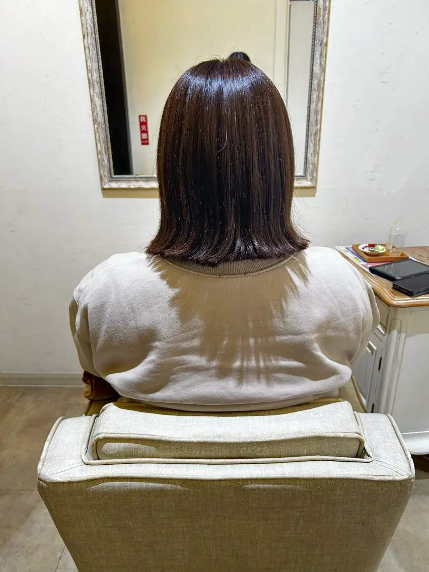 カラー SUZU Rimのヘアスタイル