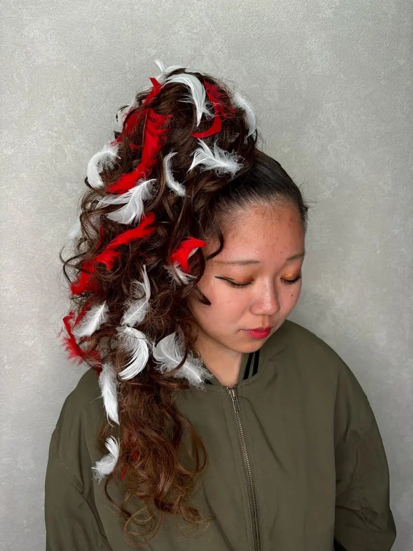 ロング ヘアセット エクステ＊美髪サロン KR2S河内長野店長のヘアスタイル