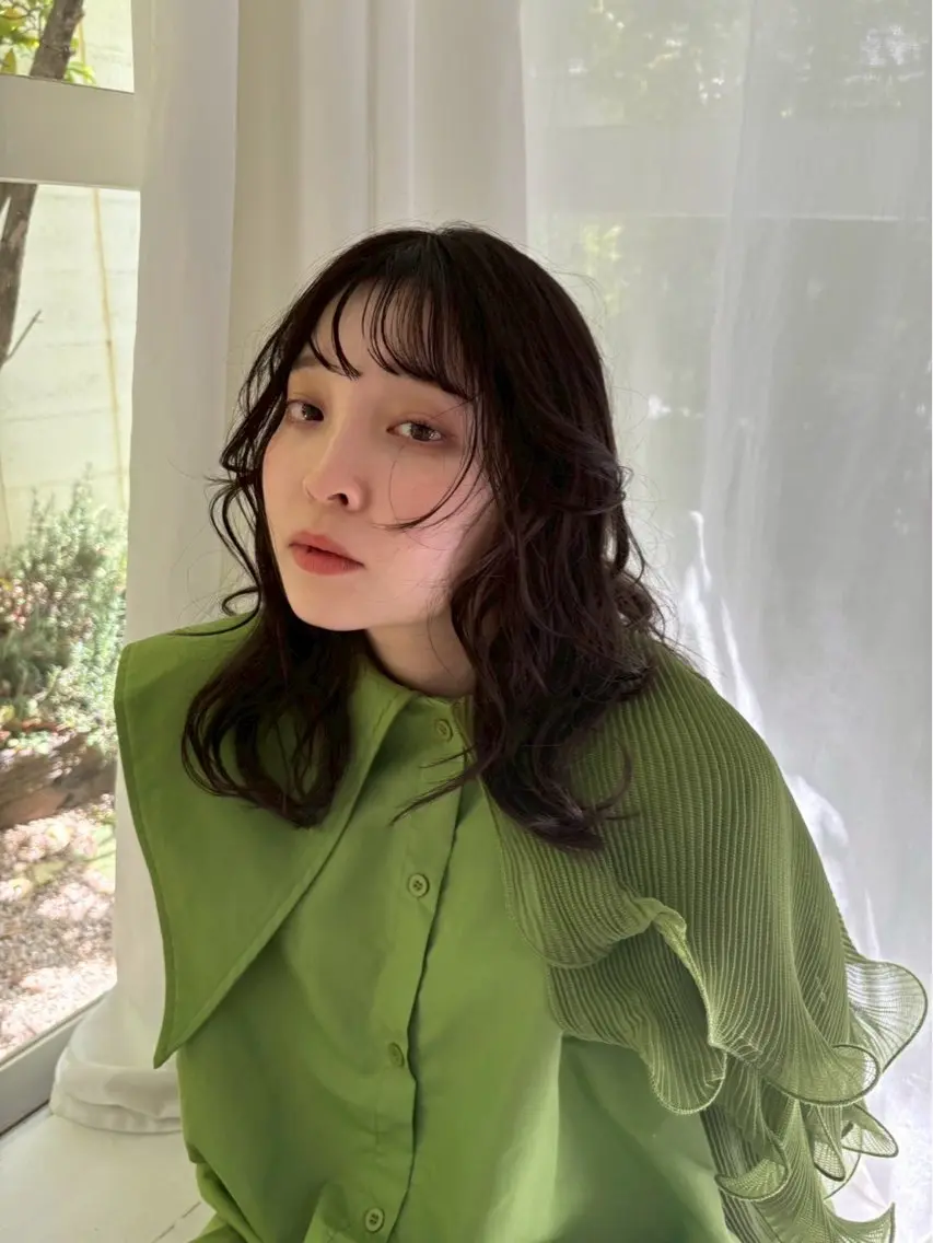 ロング カット ヘアカラー YARD.長田 唯のヘアスタイル