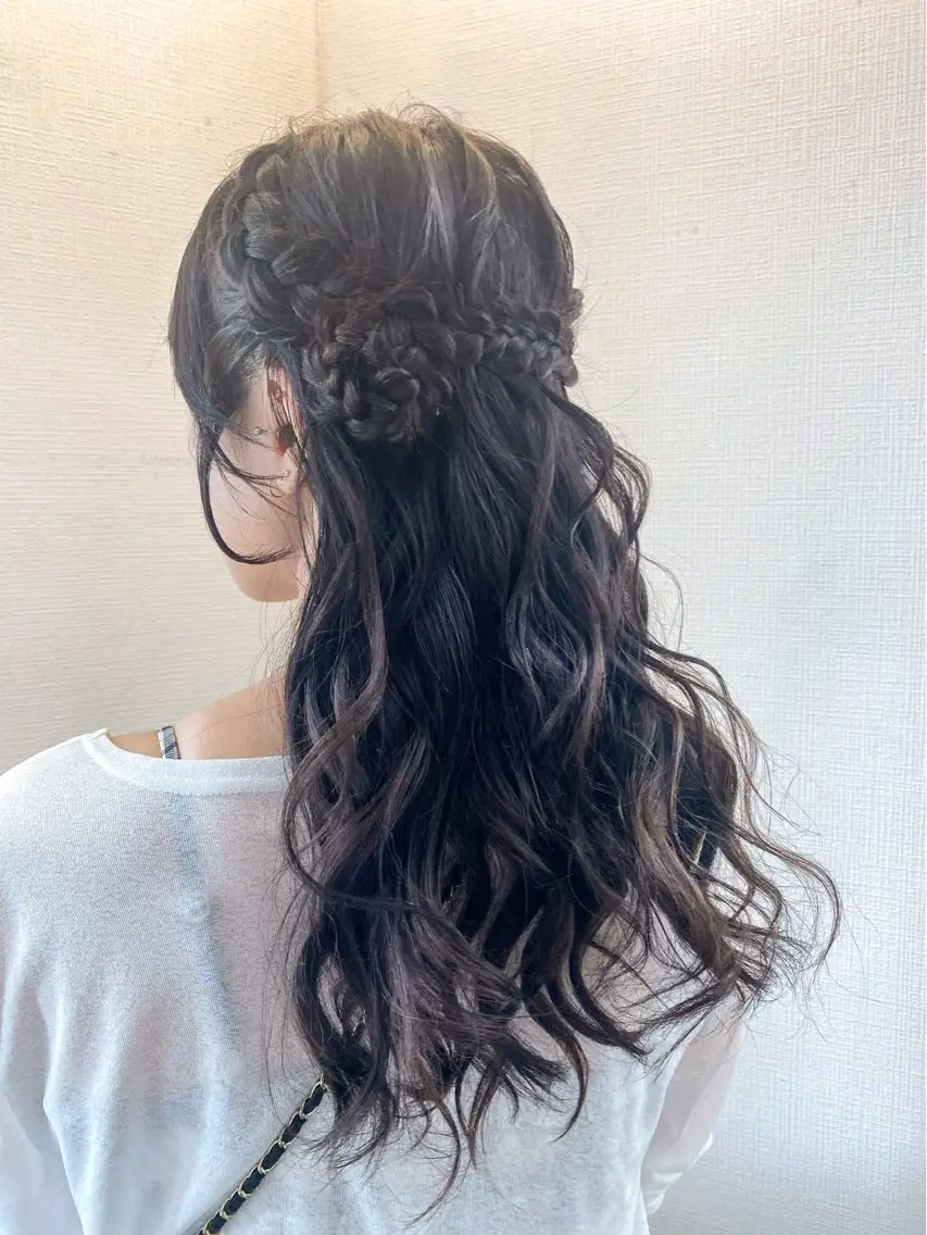 ヘアアレンジ ヘアセット hair make もりした ゆうのヘアスタイル