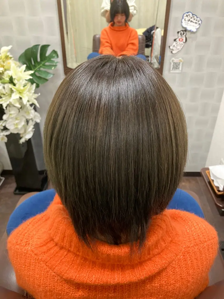ショート カラー 透明感カラー CAP🌷 増田夏実のヘアスタイル
