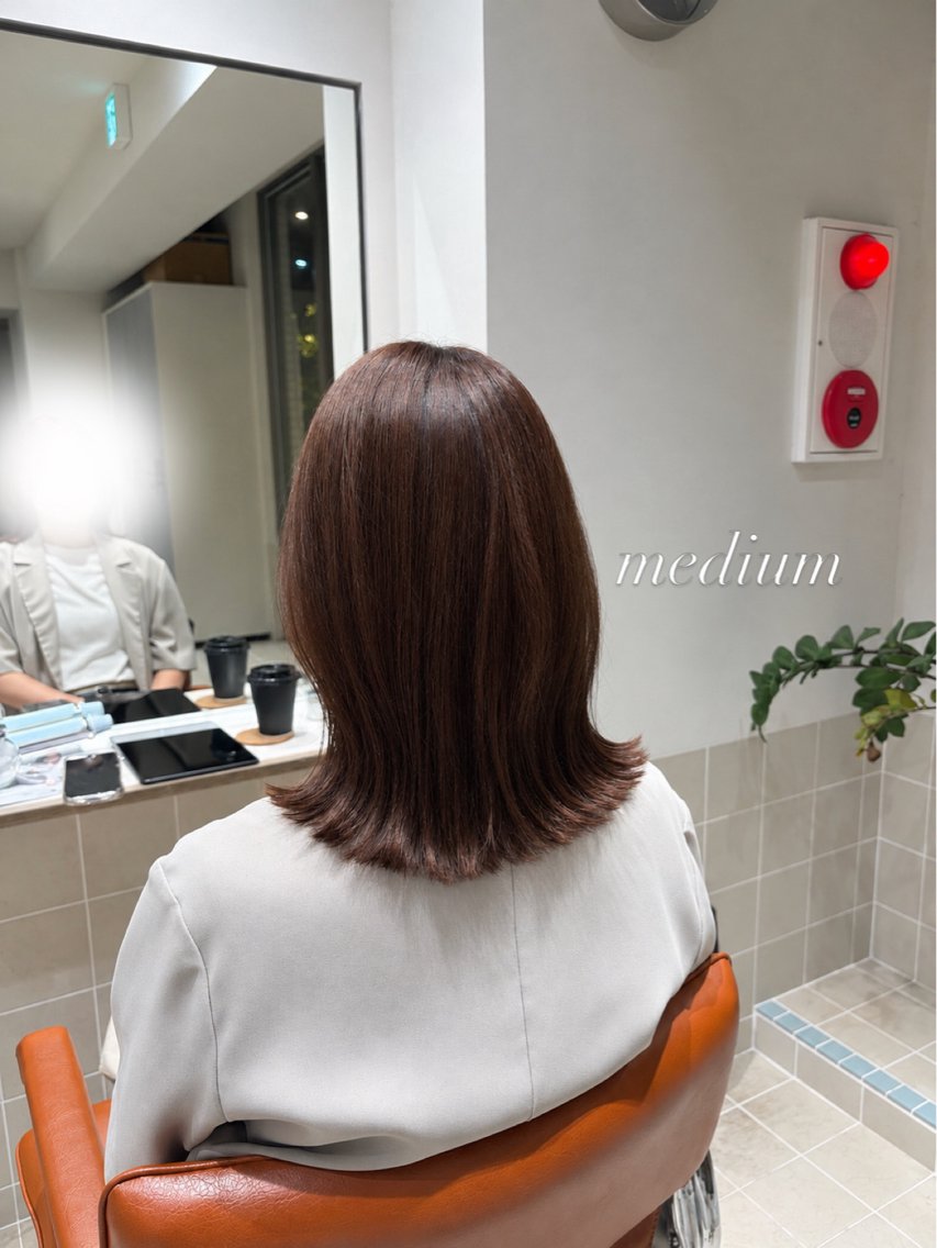 ミディアム カット トリートメント 両国美容師/ 💐Kanaのヘアスタイル
