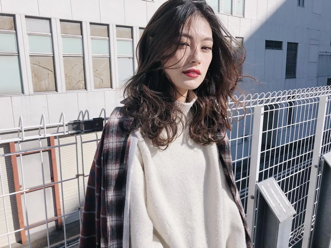 ロング fit stand /HIIRAGIのヘアスタイル