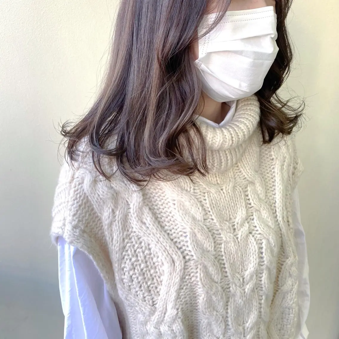 セミロング レイヤーカット 🇰🇷SAYAのヘアスタイル