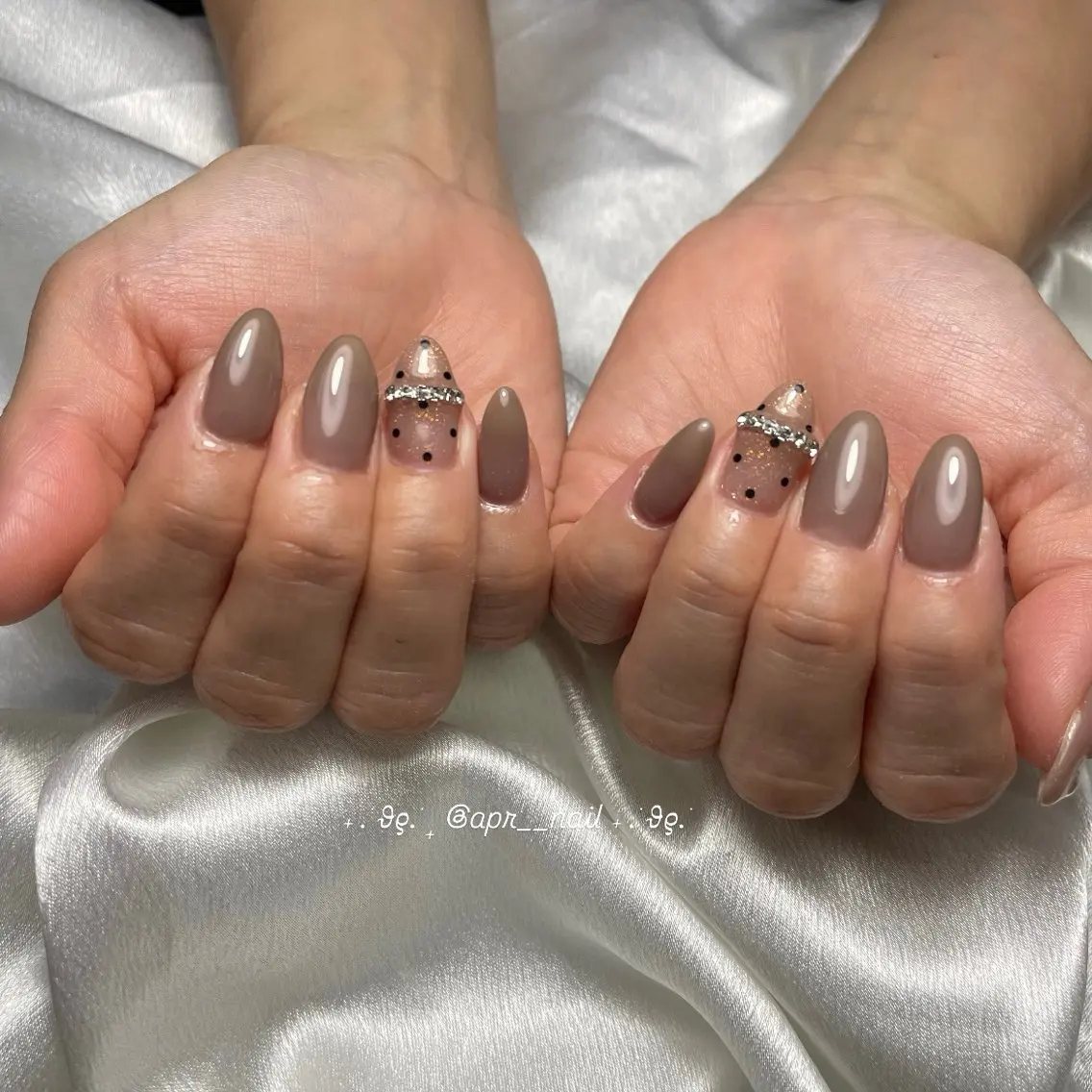 ネイル ハンドネイル Nailsalon apricotのネイルデザイン