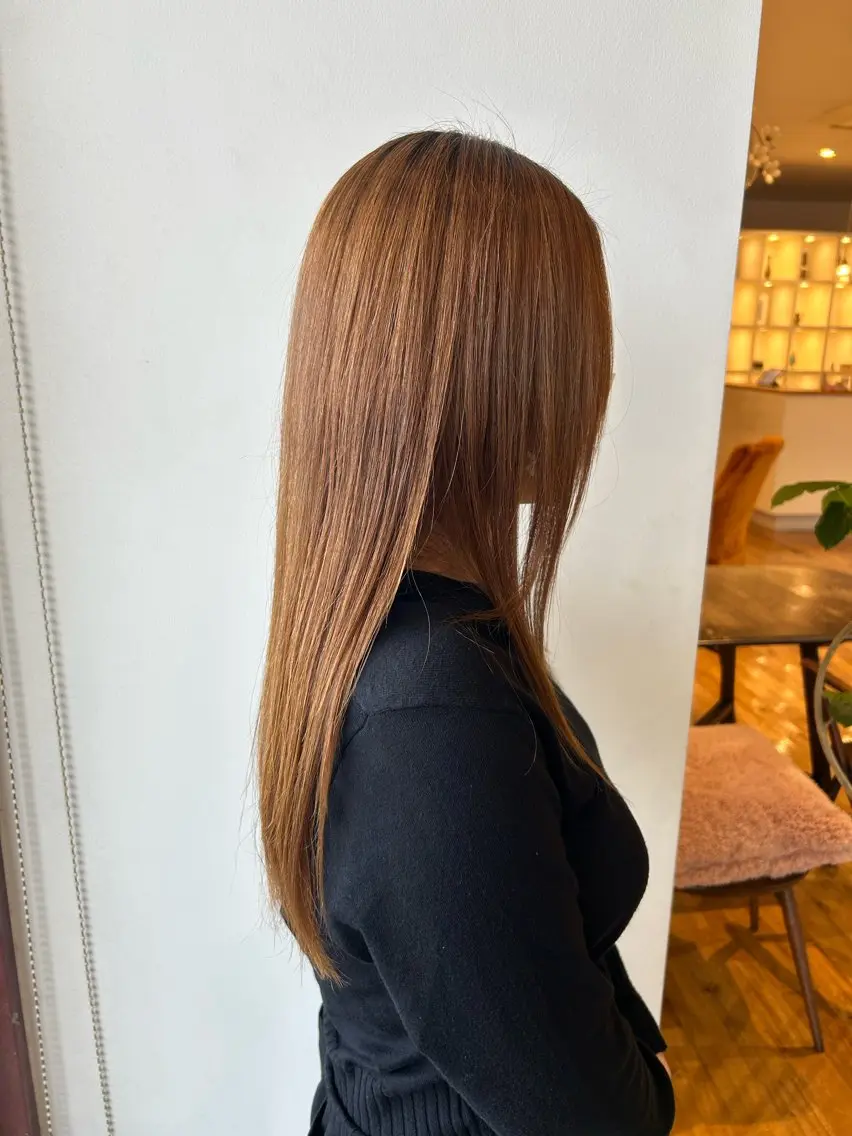ロング sanaha🎀 カラーモデルのヘアスタイル