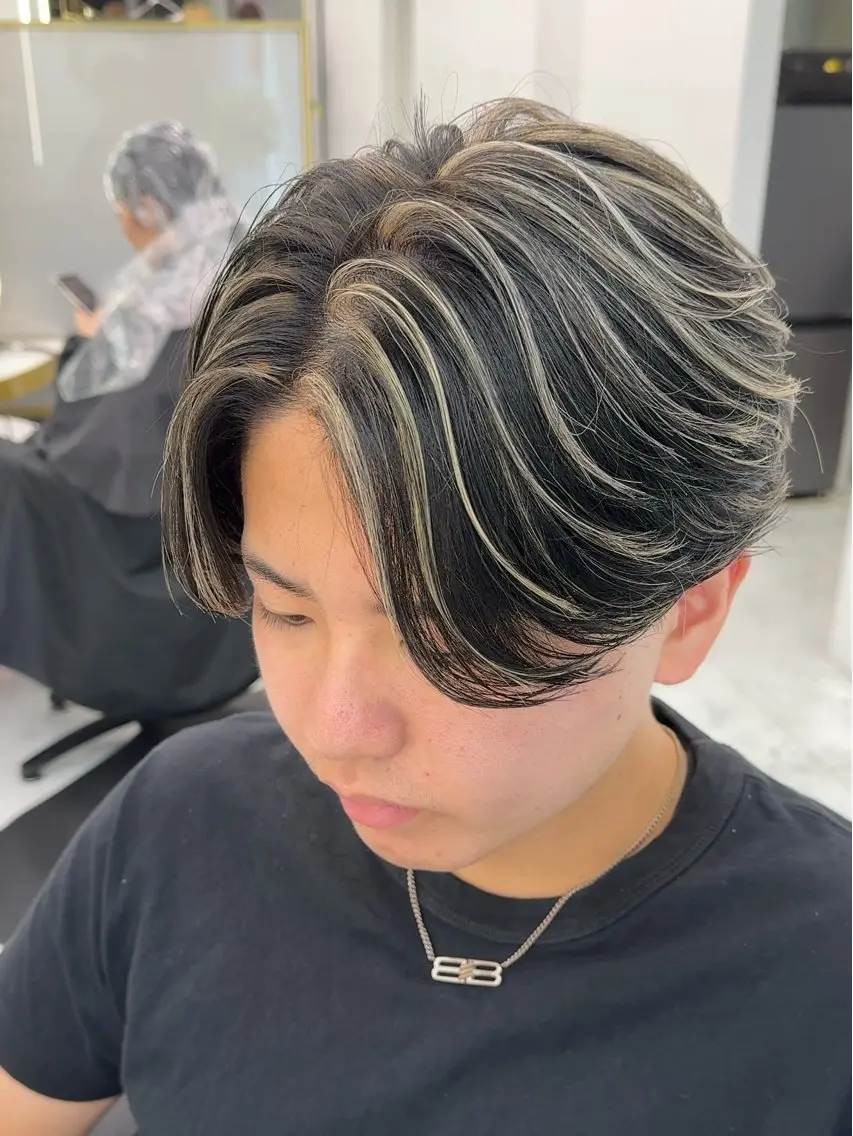 カラー メンズ カット ヘアカラー メンズ特化型美容師 ★あおいのヘアスタイル
