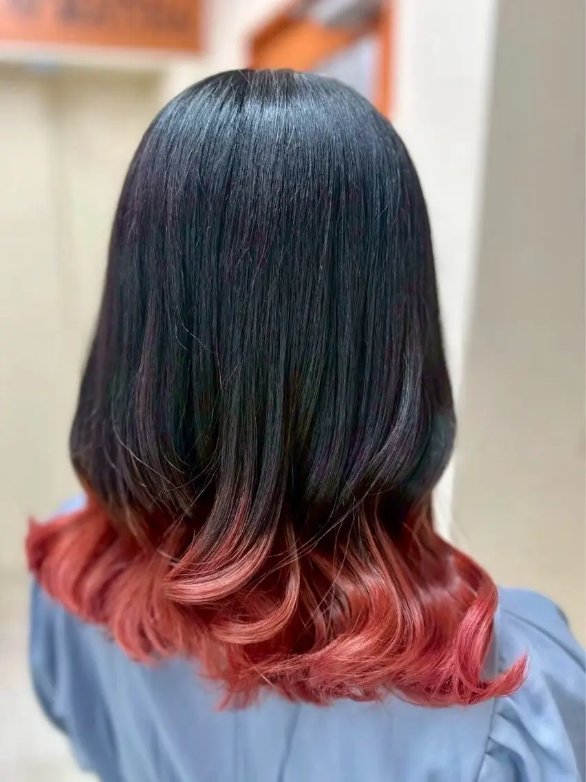 カラー ヘアカラー ブリーチモデル募集 /Rin🦋のヘアスタイル