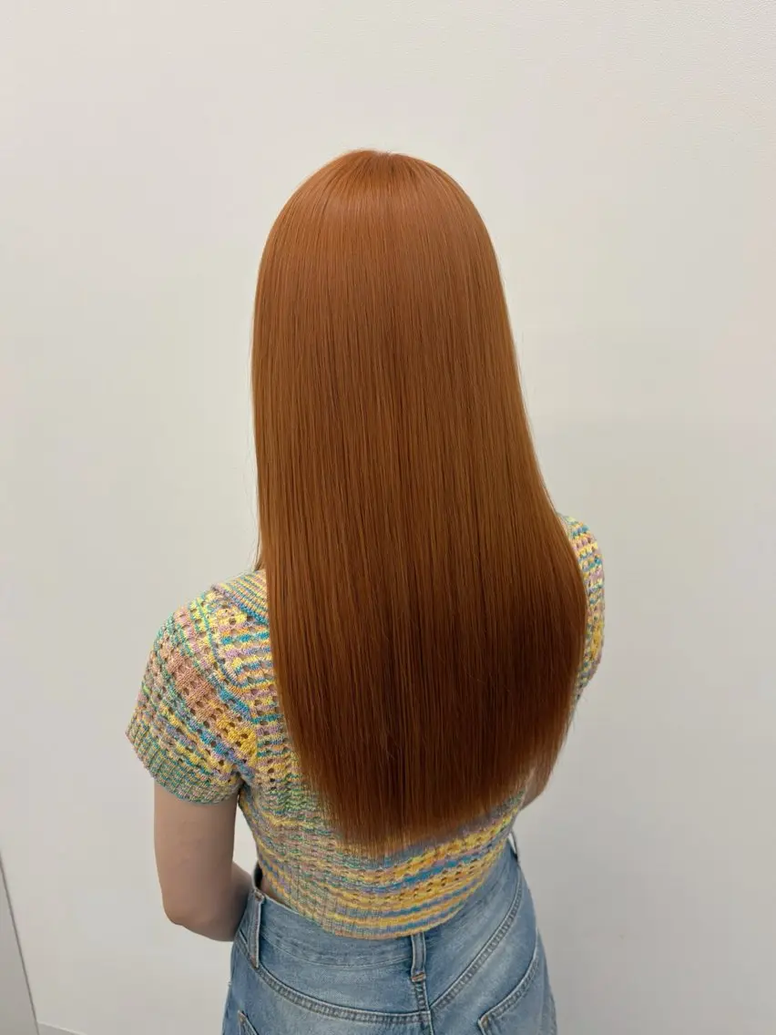 ロング カラー カット ヘアカラー 🍀透明感ナチュラル カラー🍀じゅんのヘアスタイル