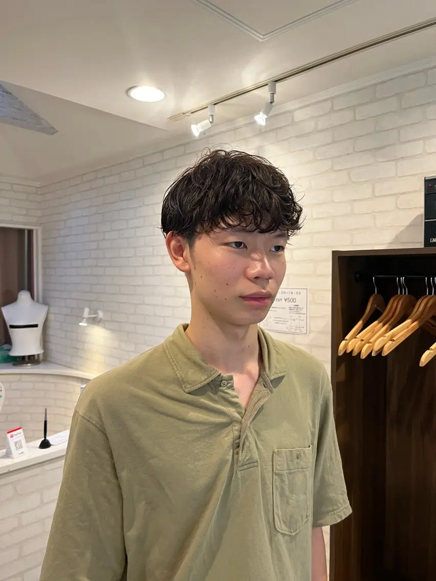 パーマ ニュアンスパーマ 阿部 うららのマツエク・マツパデザイン
