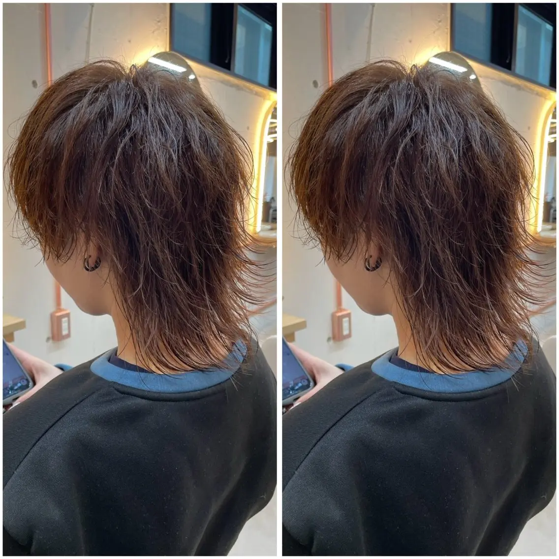 カットモデル✂️『爽やかメンズセンターパート➕透明感カラー』🖤(白髪染め可)の写真