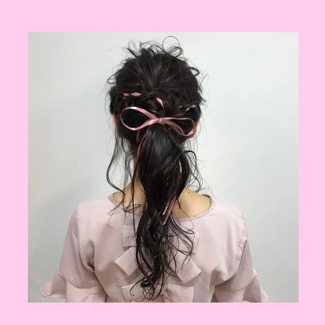 ヘアアレンジ SHIN/レイヤー カット×クロスパーマのヘアスタイル