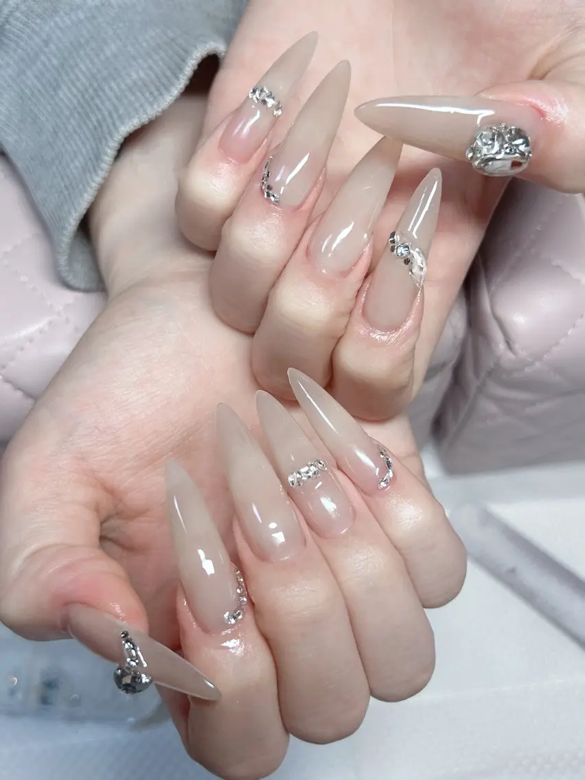 ネイル Horie 雪のネイルデザイン