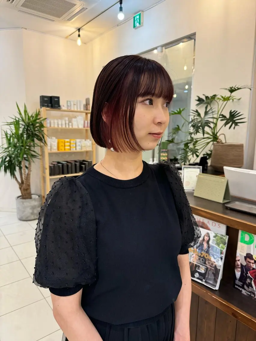ショート カラー カット ヘアカラー トリートメント 丁寧なカウンセリング 🌿KENTA🌿のヘアスタイル