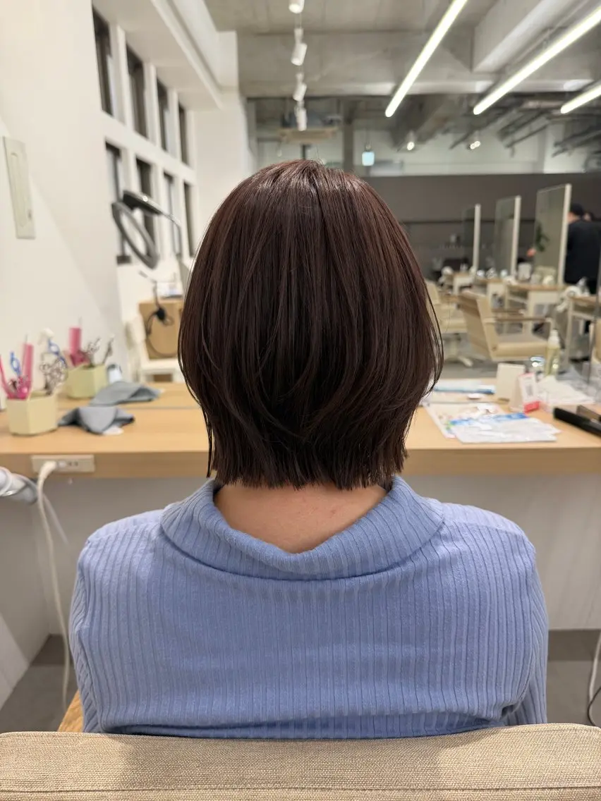 ショート カット レイヤー/大宮/韓国 🤍AYA🤍のヘアスタイル
