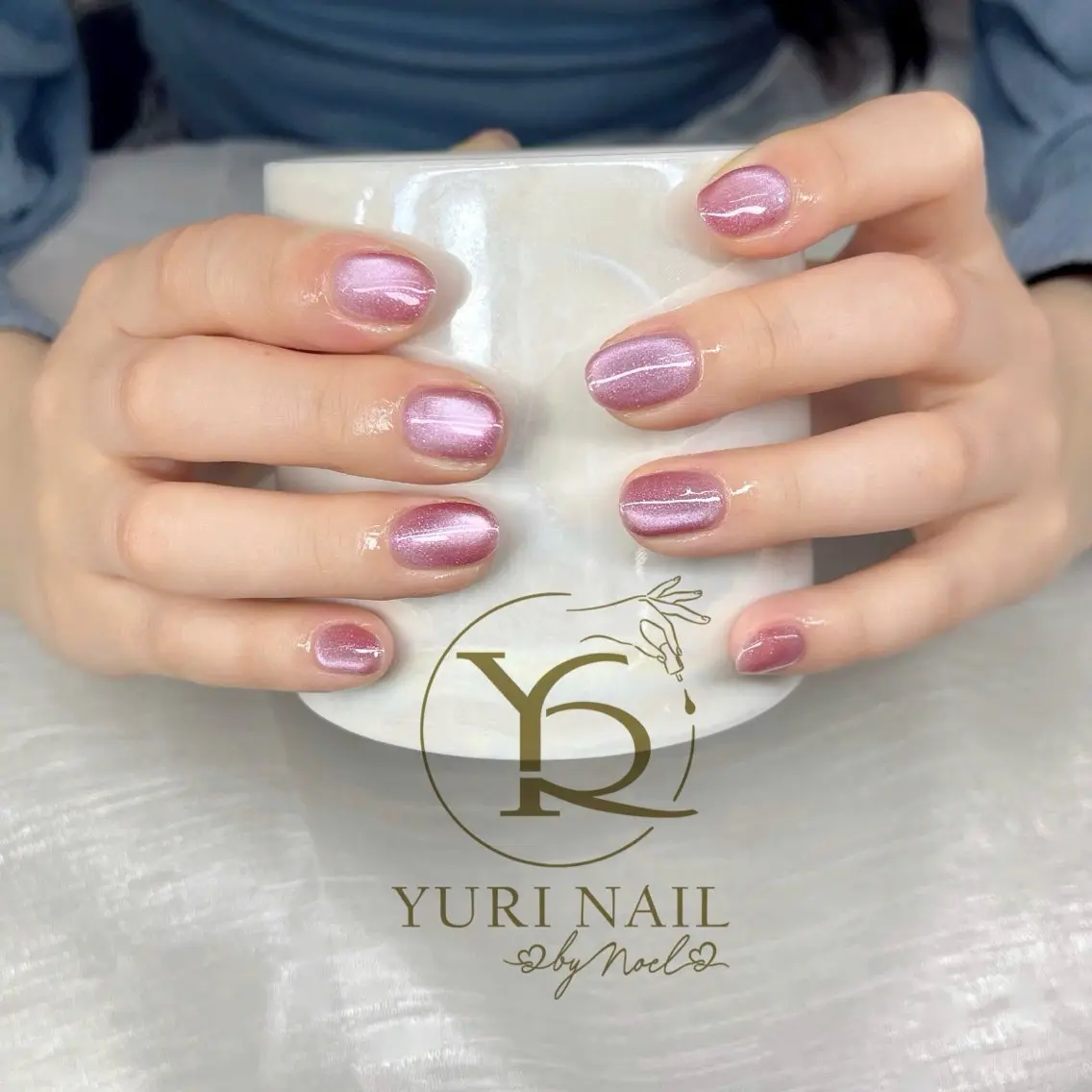 ネイル チークネイル フットネイル フレンチネイル 韓国ネイル マグネットネイル ハンドネイル フットネイル ハンドケア YURI Nail NARITAのネイルデザイン