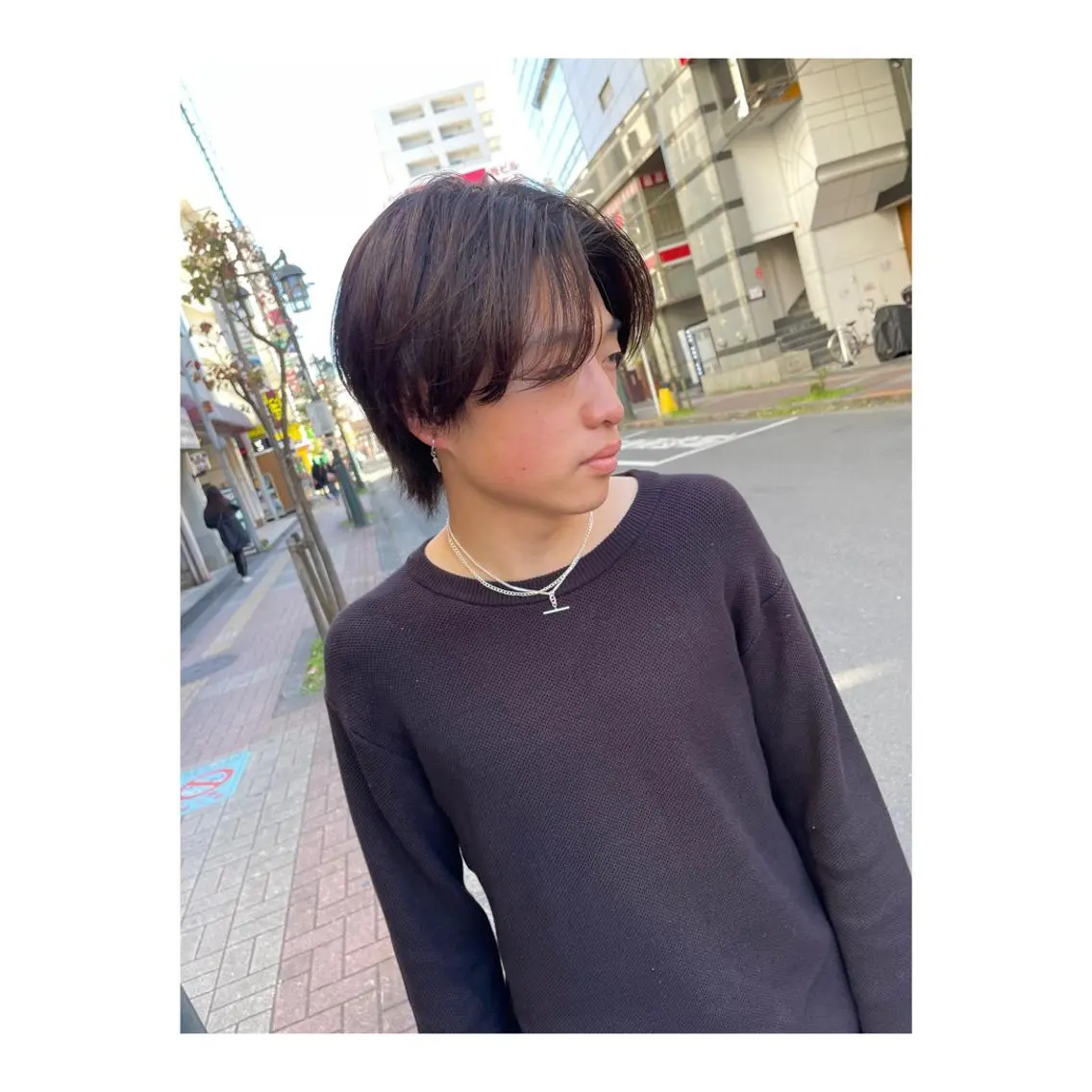ショート パーマ メンズ ange☞ soutaのヘアスタイル