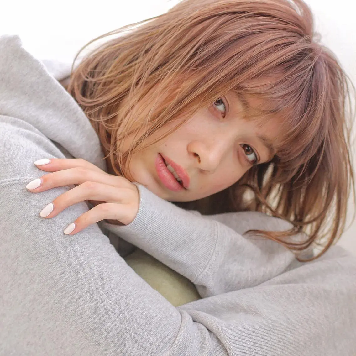 ミディアム 鈴畑 皓平のヘアスタイル