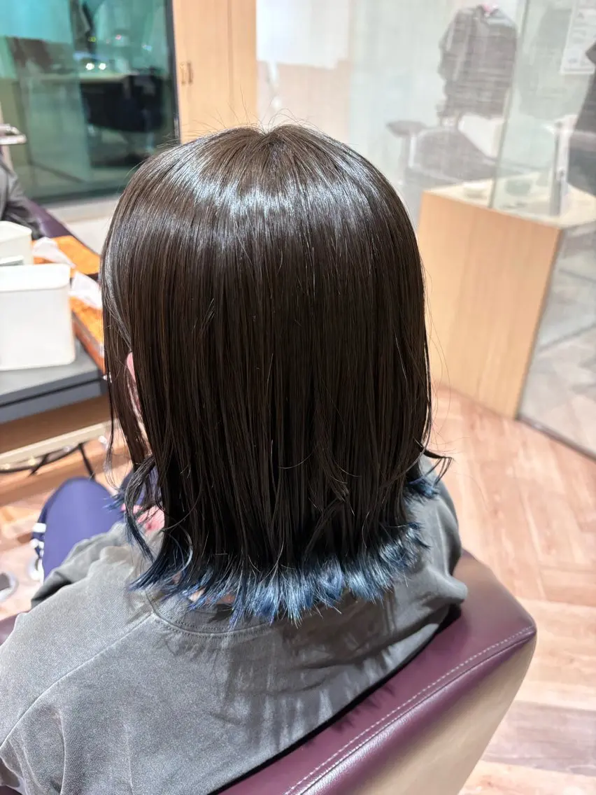 カラー ヘアカラー 艶カラー💞 amiのヘアスタイル