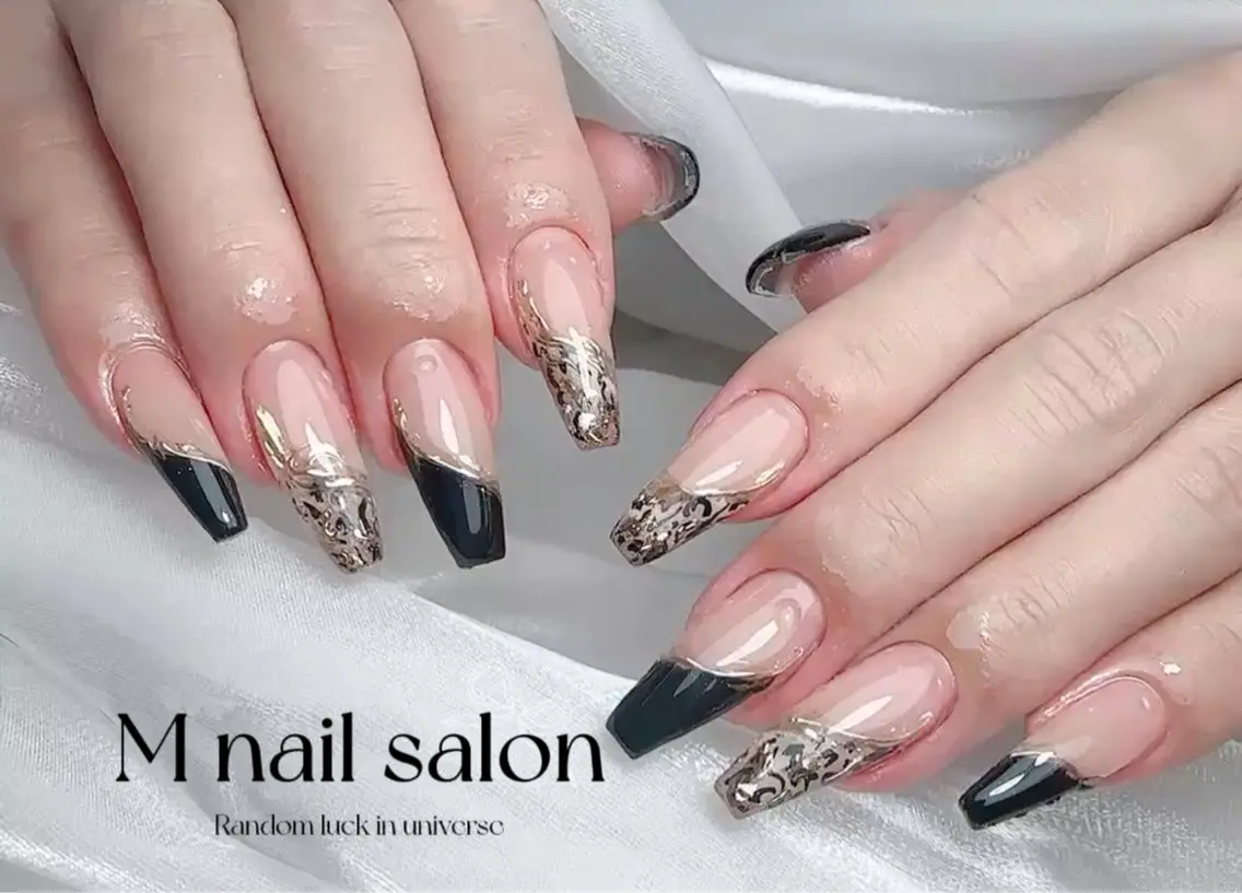 ネイル ハンドネイル M🌷nail 長さだし専門店のネイルデザイン