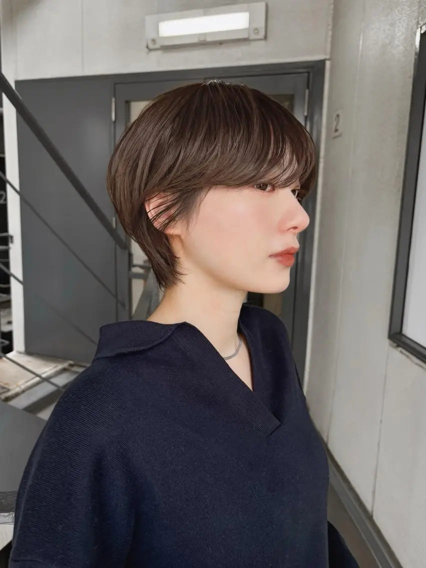 ショート カット 渡邊 百咲のヘアスタイル