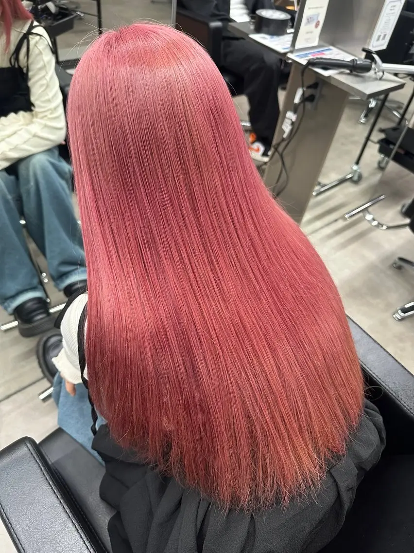 ロング 顔周りカット ハッシュカット ハイレイヤー レイヤーカット ヘアカラー 隼多/似合わせ レイヤー/オリーブのヘアスタイル