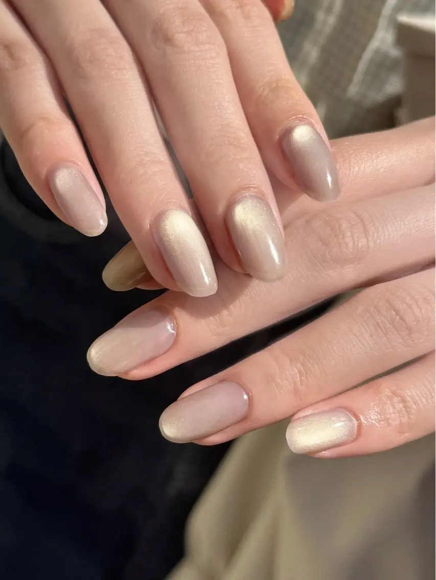 【シンプルアート／オフ込み】フィルインOK✨パラジェル追加料金なし💅フレンチ/マグネット/グラデーションの写真