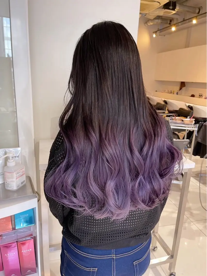 カラー ヘアカラー トリートメント ALIVE 河合優吾のヘアスタイル