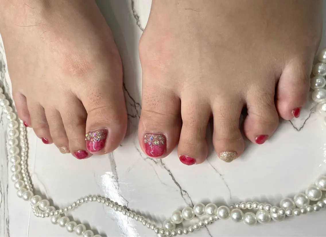 フットネイル【オフあり】✨サンプルコースの写真