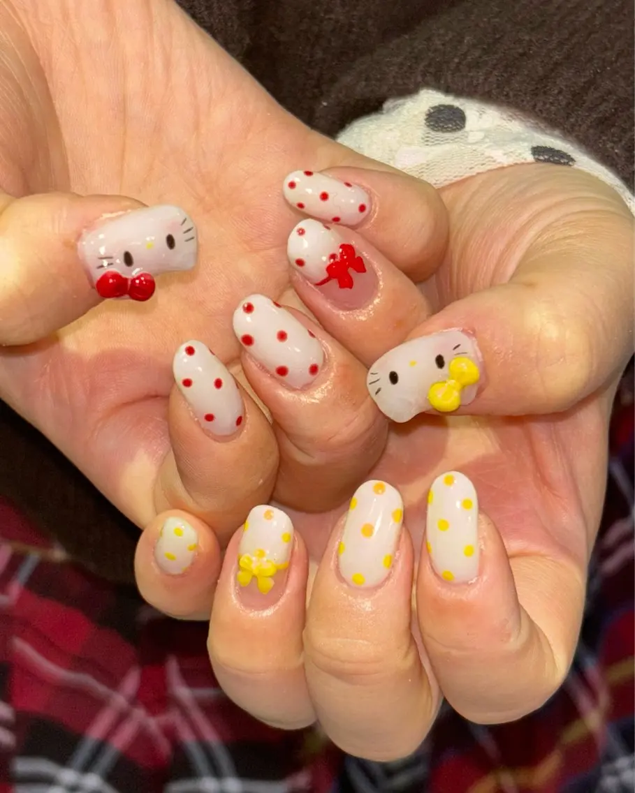ネイル こゆび /中崎町ネイル🌟のネイルデザイン