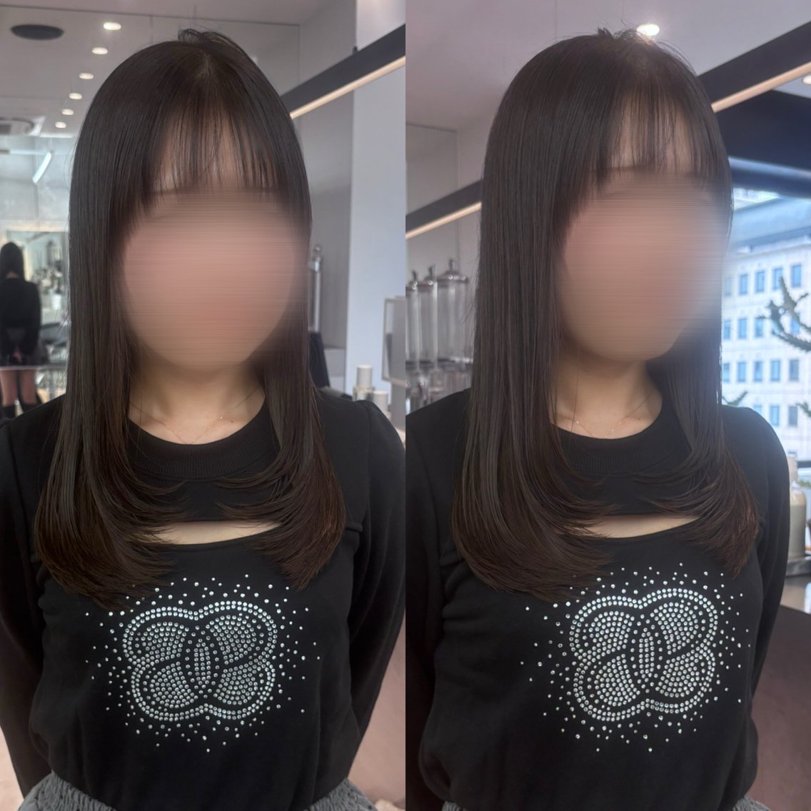 セミロング 韓国ヘア🧑‍🩰♡ 美髪矯正🦋RUIのヘアスタイル
