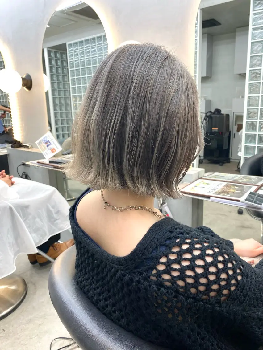 ショート レイヤー/艶髪 縮毛矯正🌱  赤石のヘアスタイル