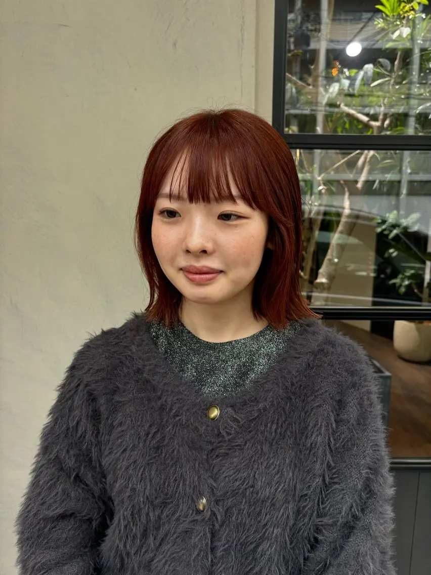 ショート カット ヘアカラー 井本 早紀のヘアスタイル