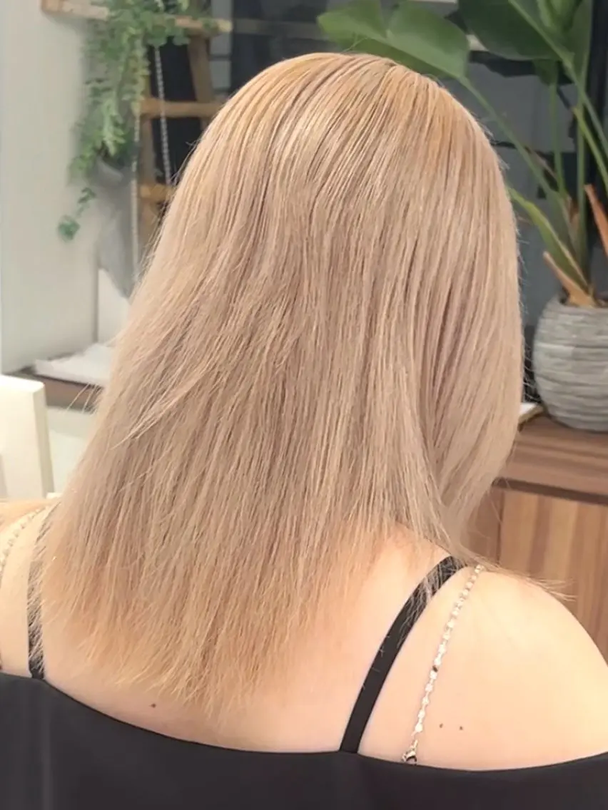カラー ヘアカラー 渡邊楓果/髪質改善 ブリーチ/カラーのヘアスタイル