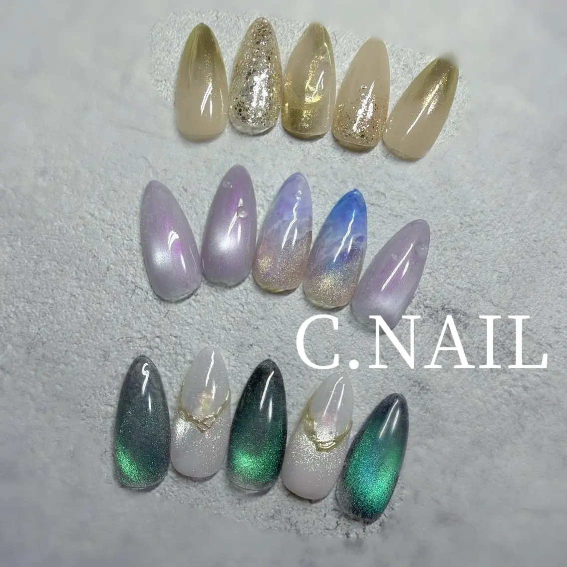 ネイル ニュアンスネイル ハンドネイル C.Nail &Eyeのネイルデザイン