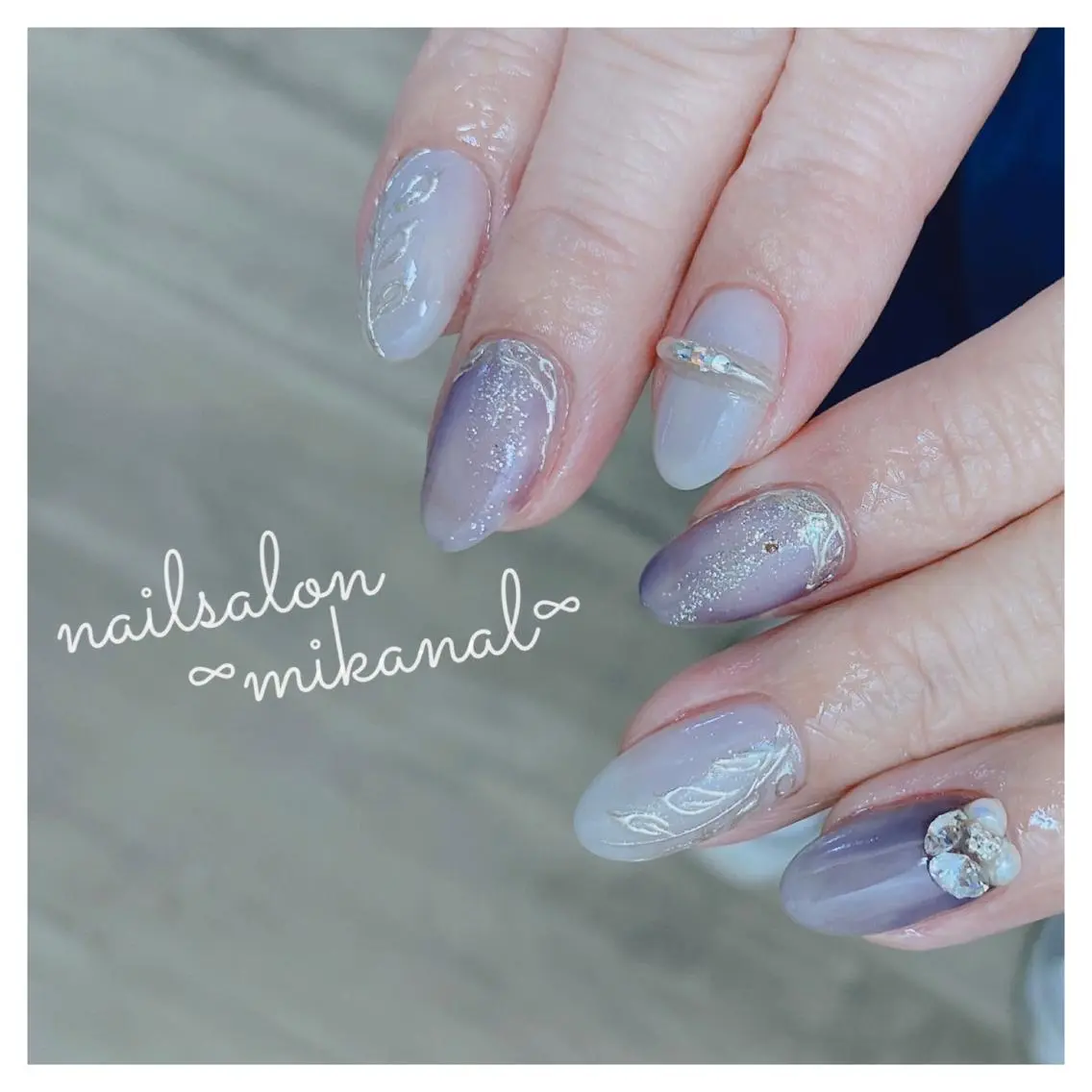 ネイル ハンドネイル nailsalon ∞ ﾐｶﾅﾙ ∞のネイルデザイン