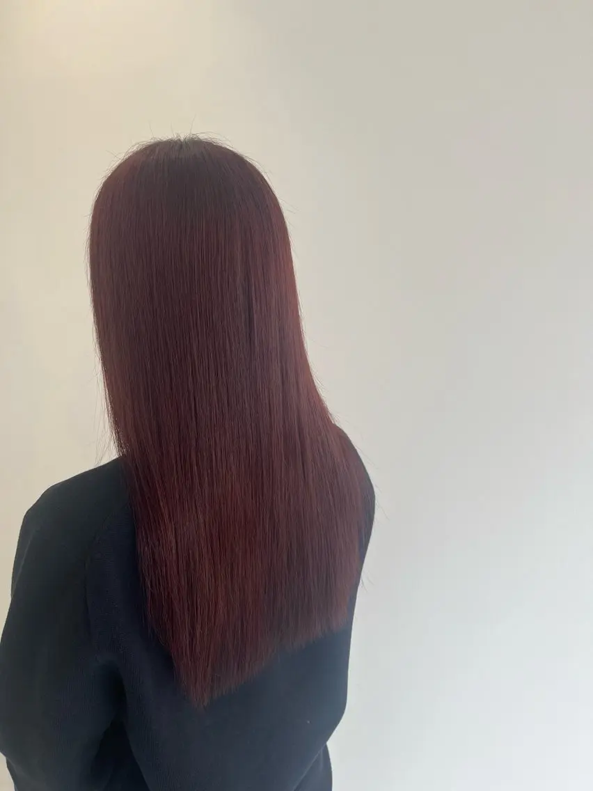 ロング カラー 加美山 芽衣のヘアスタイル
