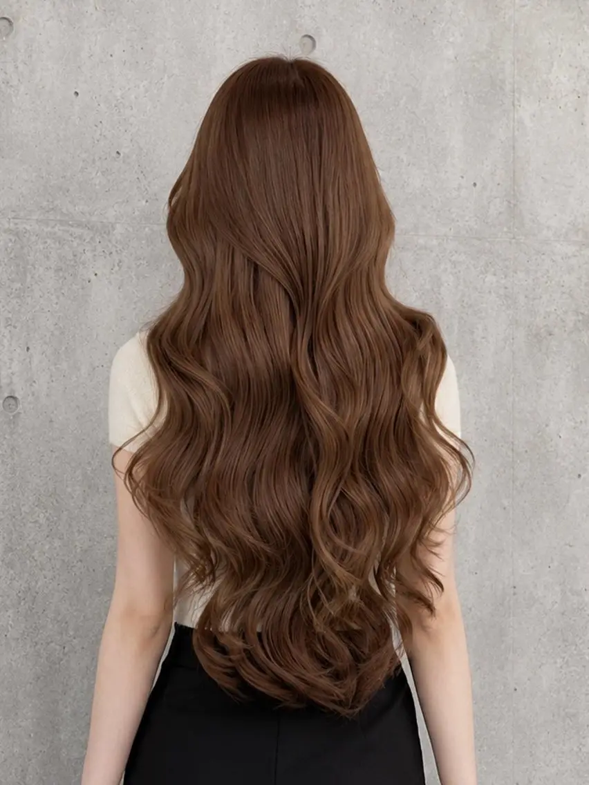 ロング カラー ヘアカラー トリートメント ヘッドスパ trinity KOHARUのヘアスタイル