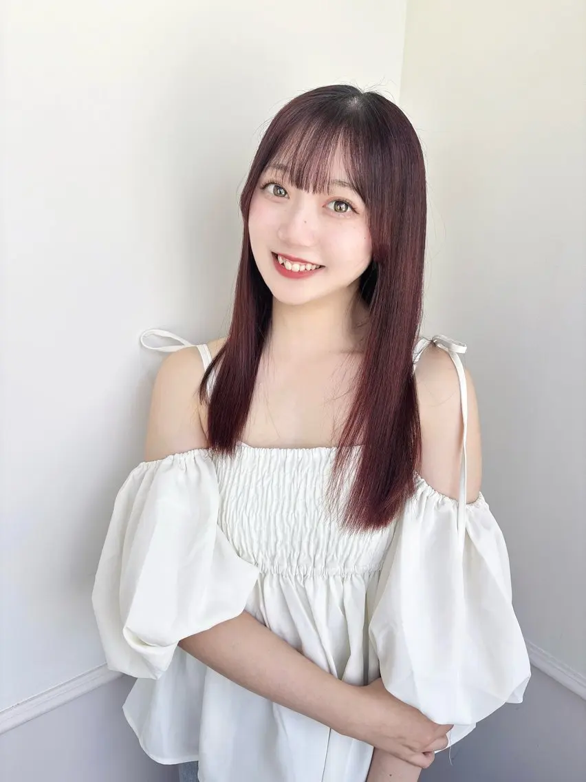 ミディアム ヘアカラー 大塚 美侑のヘアスタイル